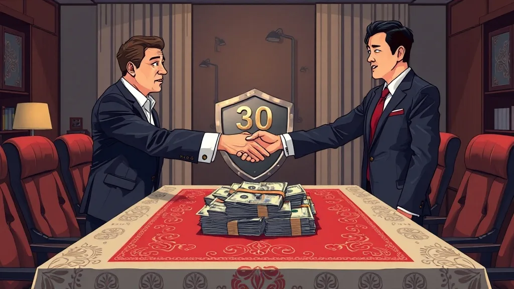 형사합의지원금, 왜 중요할까요? (cartoon 스타일)