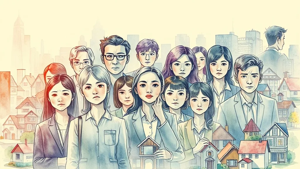 대출 규제, 어떻게 대응해야 할까? (watercolor 스타일)