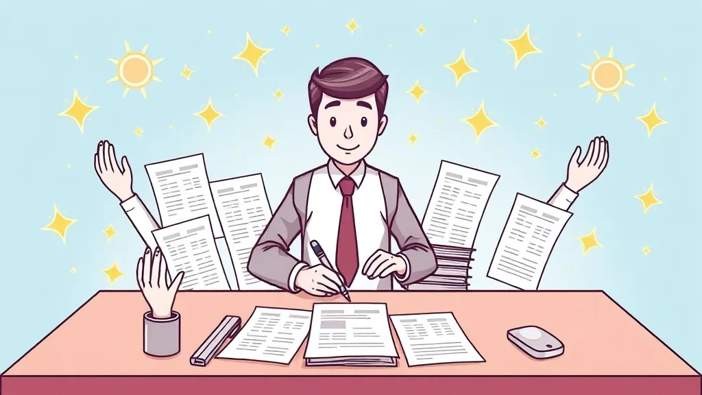 신청 절차, 어렵지 않아요! (cartoon 스타일)