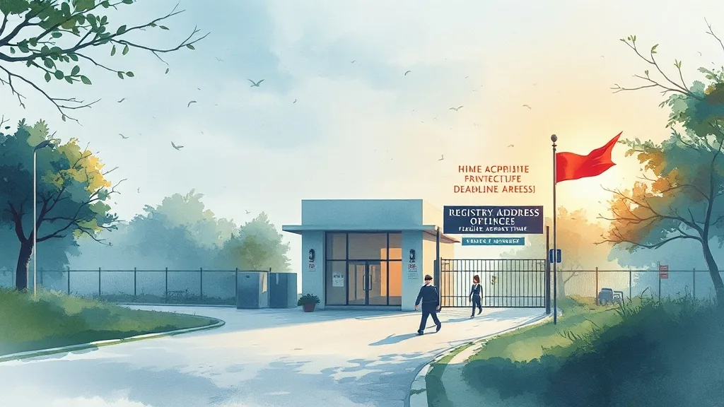주소 변경 시 주의사항, 꼭 확인하세요! (watercolor 스타일)
