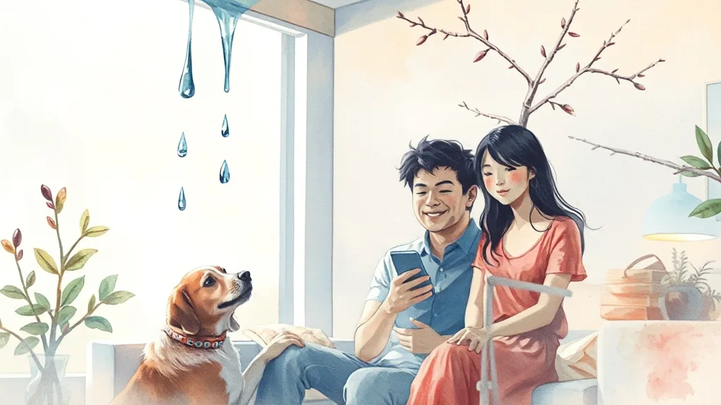 일상생활배상책임보험이란? (watercolor 스타일)
