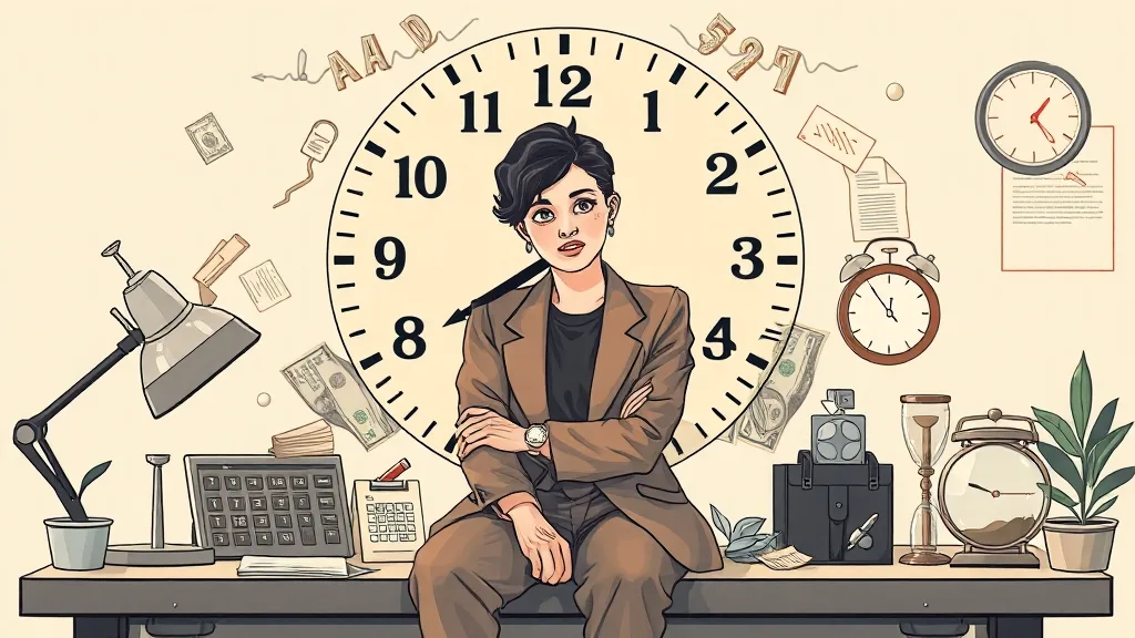 연체 기간별 채무조정 전략 (illustration 스타일)