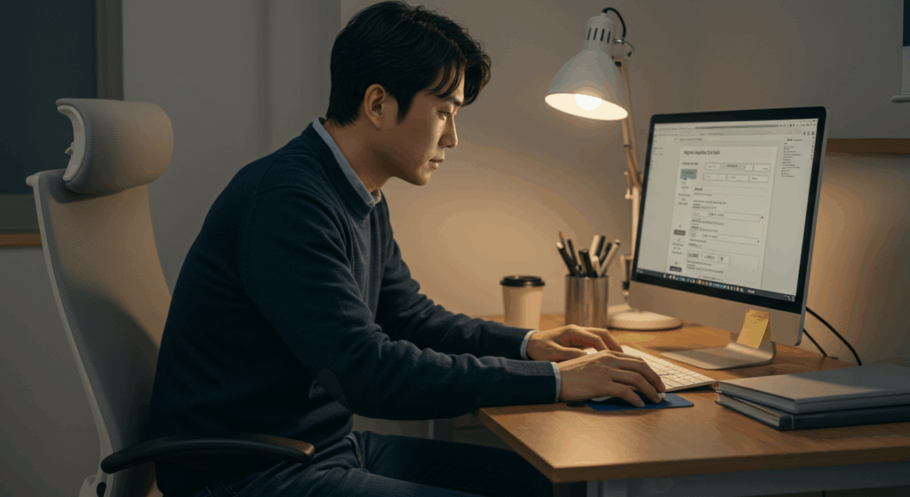 신청 전 유의사항