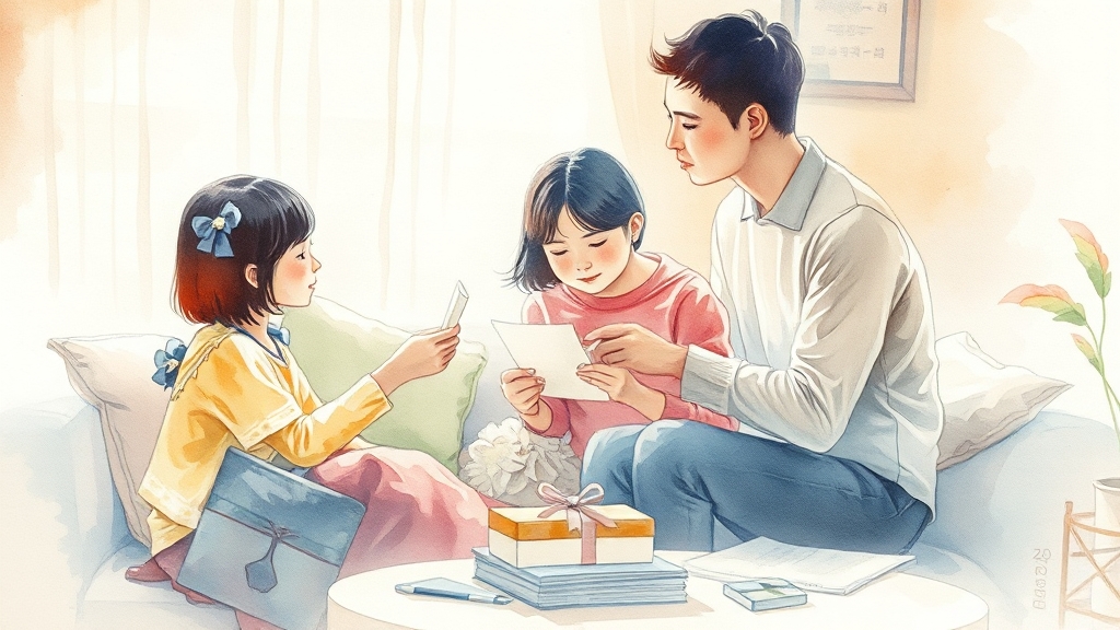 안전한 송금 방법은 무엇일까요? (watercolor 스타일)
