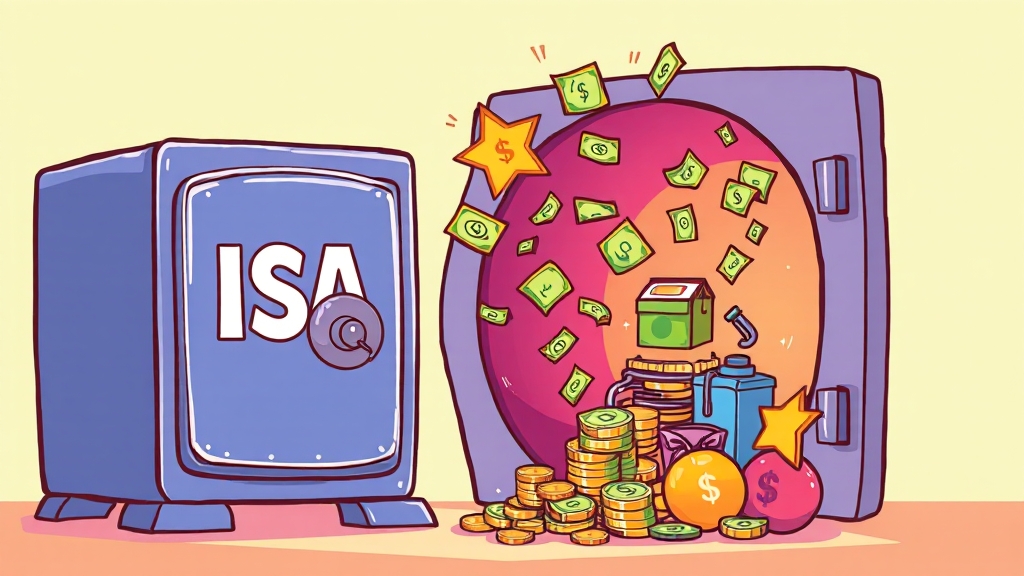 적금 만기 후, 자산 관리 A to Z: 투자 목표 설정부터 ISA 활용까지 6 ISA 활용, 절세 혜택 누리기 (cartoon 스타일)