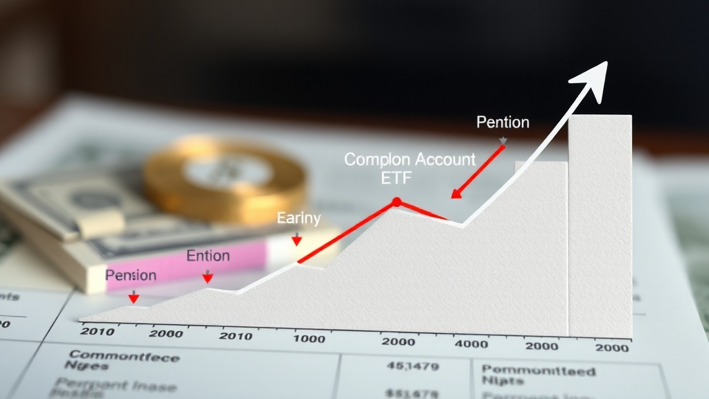 복리 효과를 위한 투자 상품: ETF, 연금 계좌 (realistic 스타일)