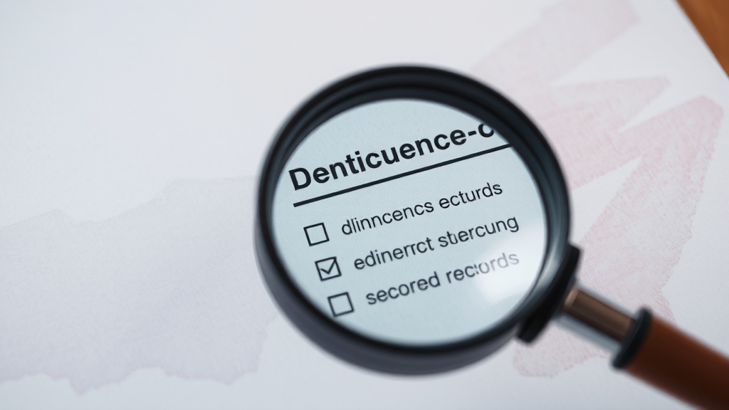 단기 연체 기록 조회 방법 (watercolor 스타일)