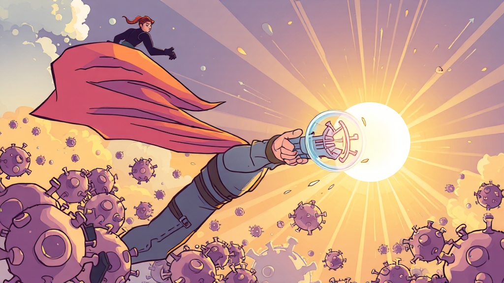 암보험, 왜 필요할까? (illustration 스타일)