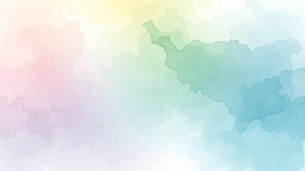 나에게 맞는 암보험 선택 전략 (watercolor 스타일)