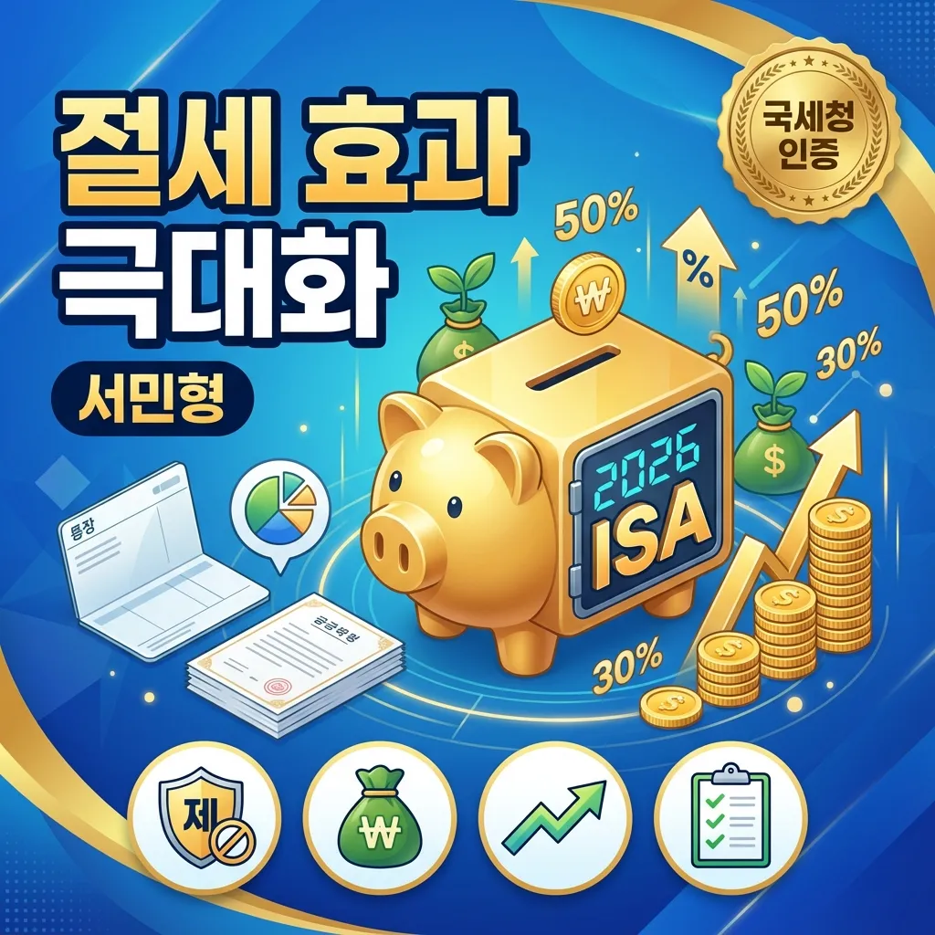 2026년 ISA 계좌 절세 효과 썸네일