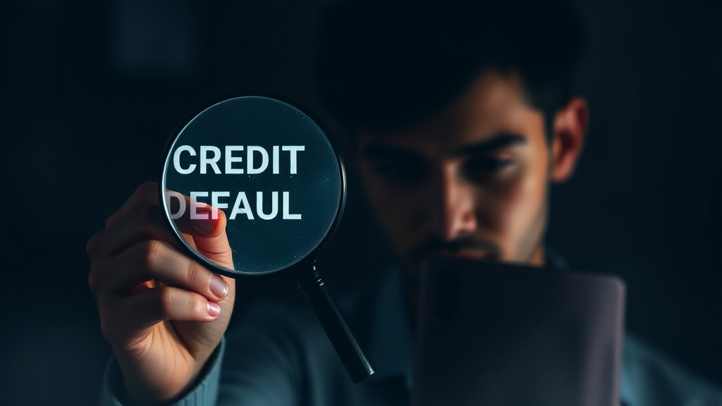 신용불량 여부, 어떻게 확인할까? (watercolor 스타일)