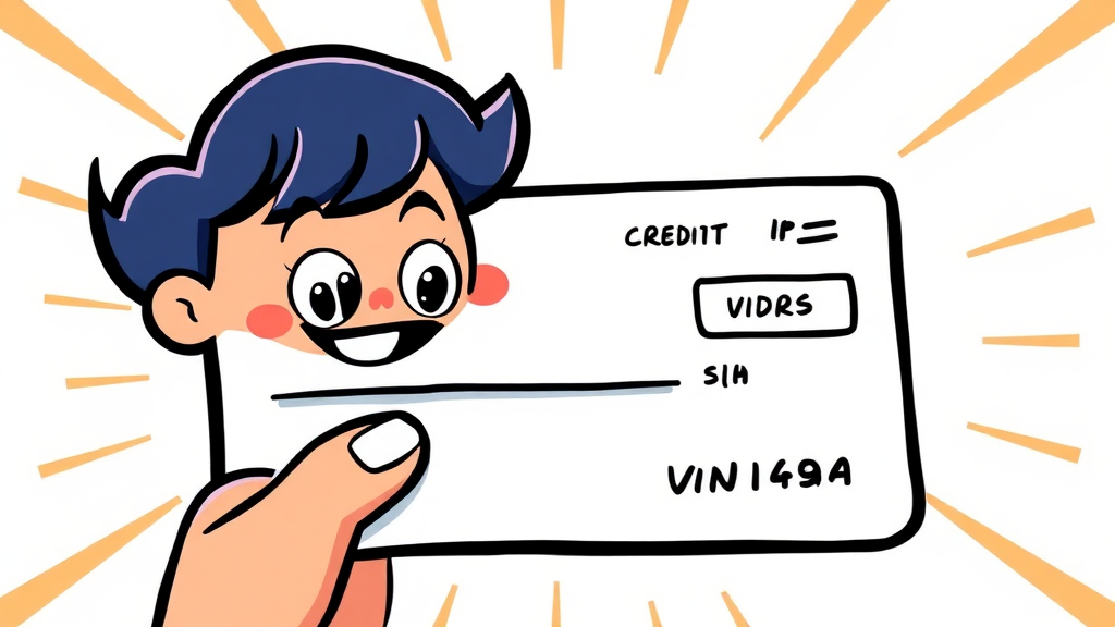 신용점수 회복, 이렇게! (cartoon 스타일)