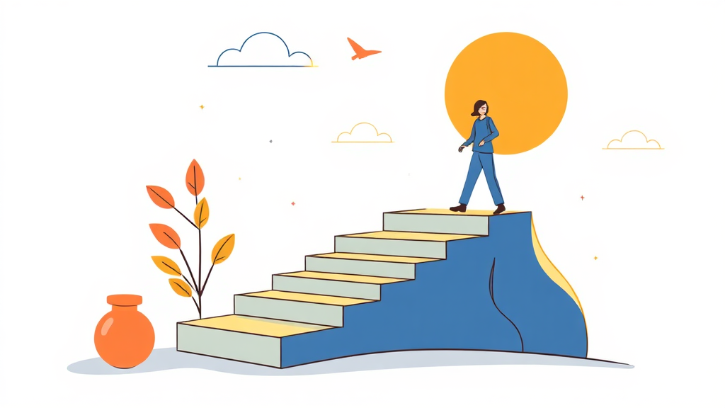 신용카드 한도 상향, 왜 중요할까요? (illustration 스타일)