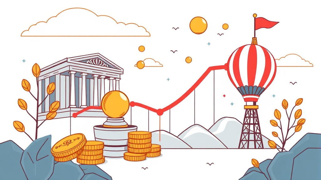 주목해야 할 자산과 현명한 투자 원칙 (illustration 스타일)