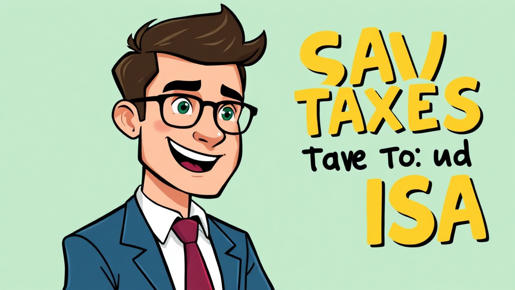 절세 효과 극대화를 위한 투자 및 자산 관리 방안 (cartoon 스타일)