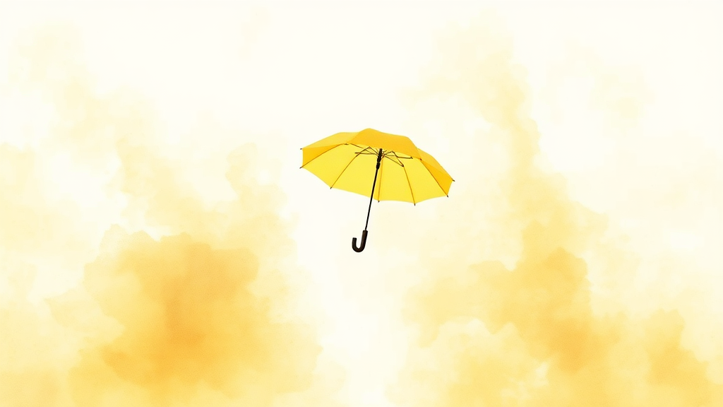 노란우산공제, 누가 가입할 수 있나요? (가입 대상 및 조건) (watercolor 스타일)