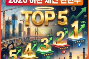 2026 이란 재건 관련주 TOP 5: 희림 대우건설 현대건설 주가 전망