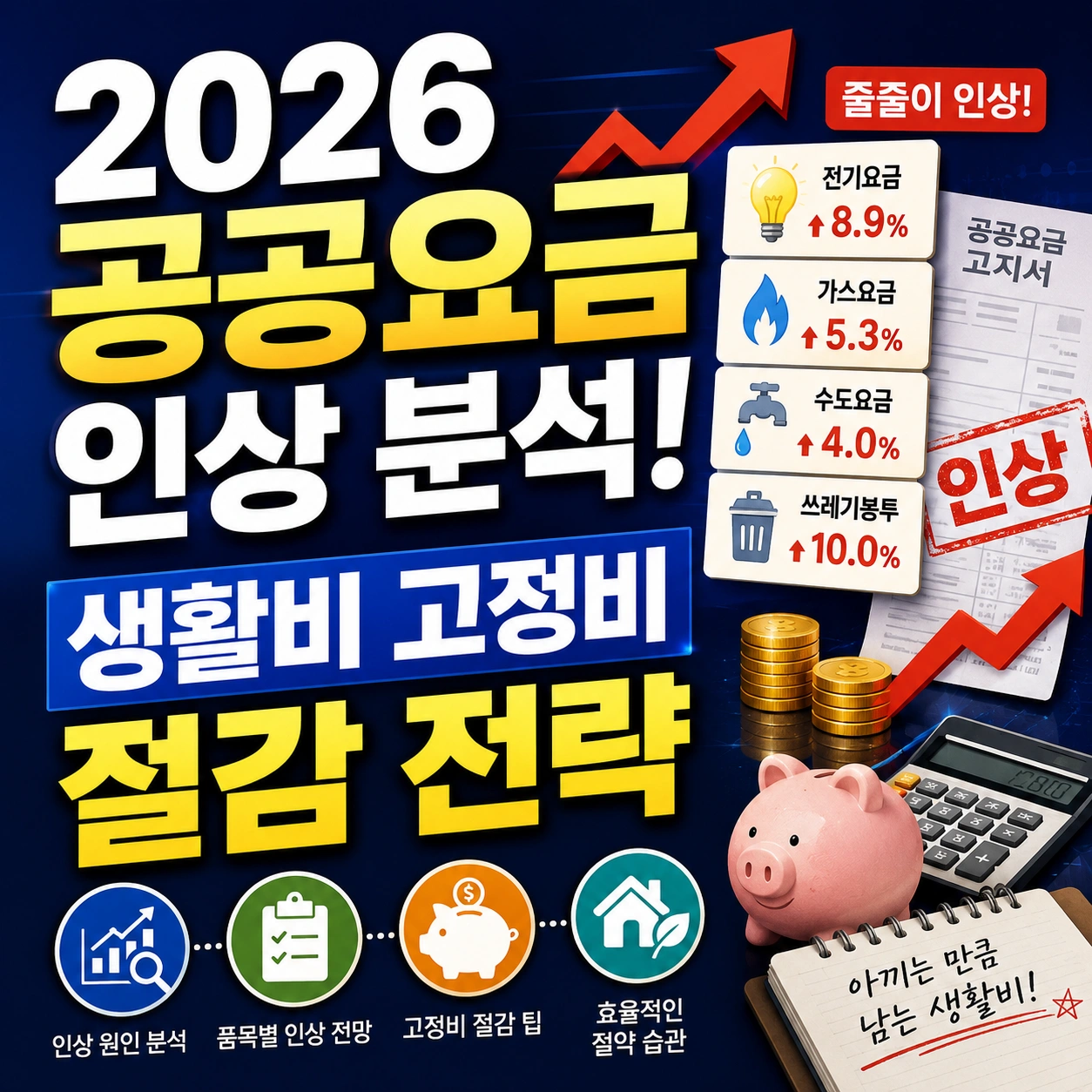 생활비 고정비 절감 3가지 전략 섬네일