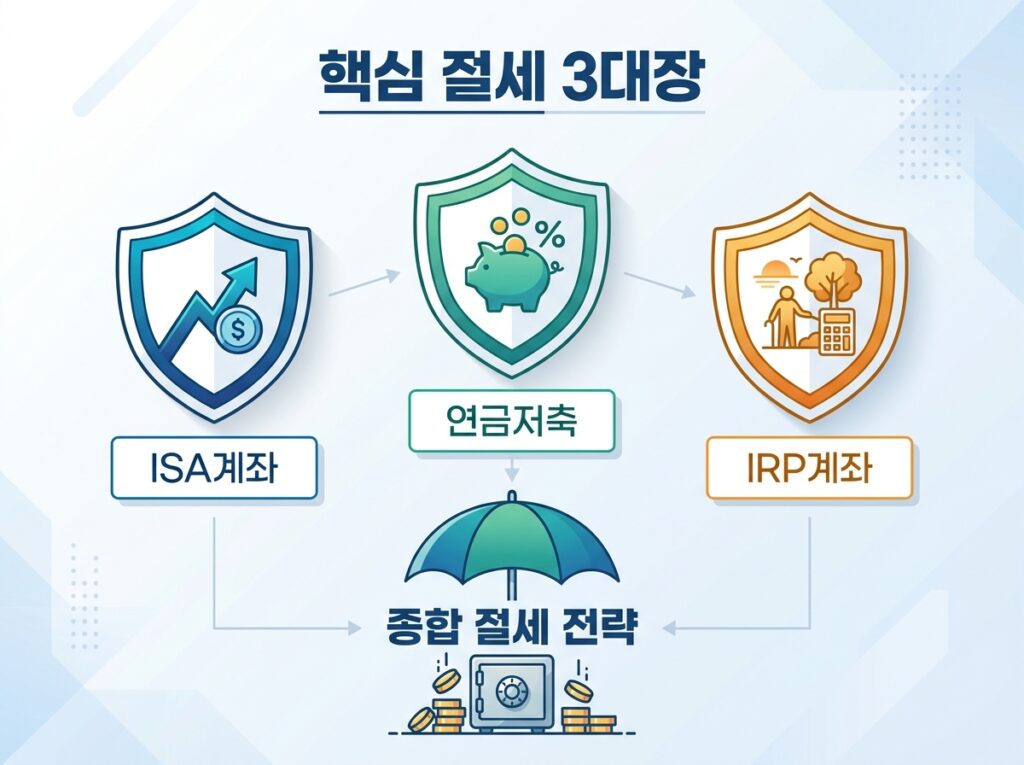 3단계 – 절세 계좌 ISA·연금저축·IRP 우선순위