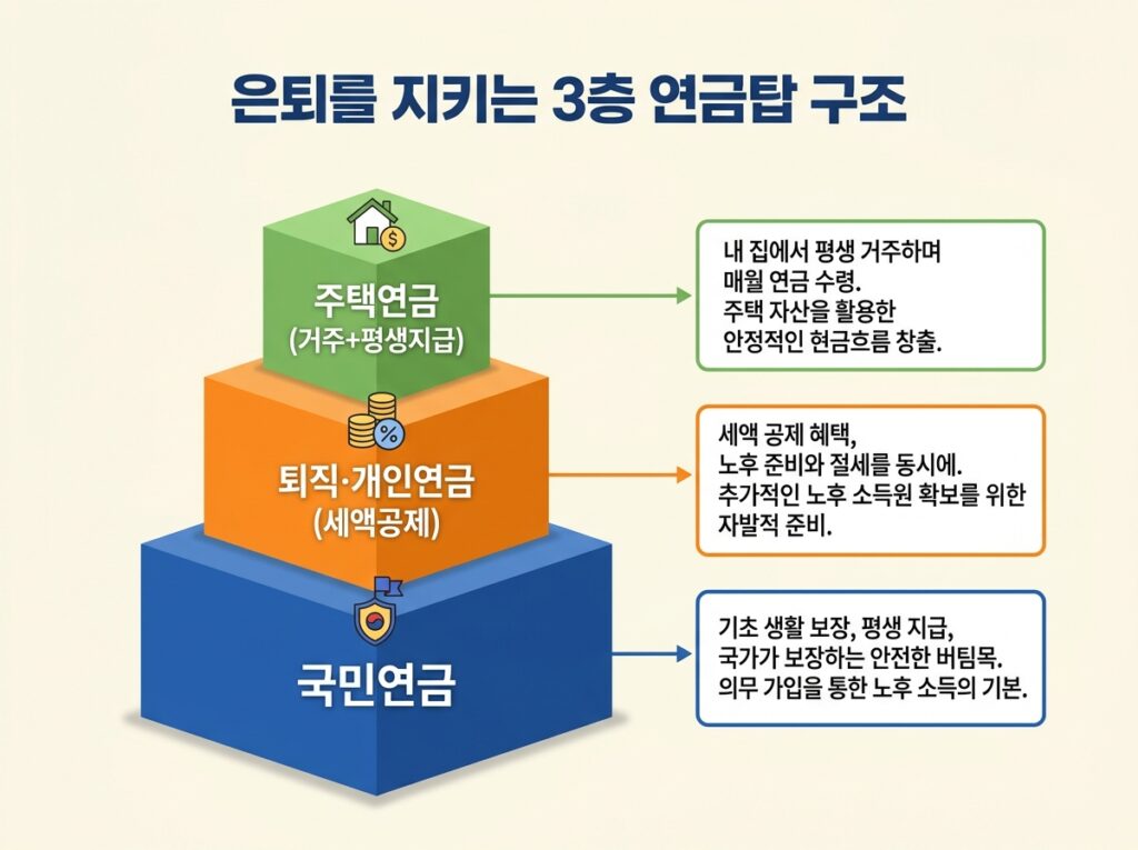 국민연금이 부족하면 어떤 소득원으로 채우나