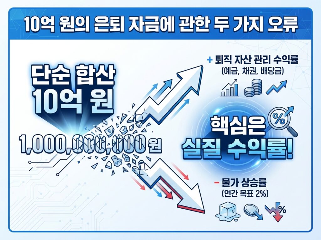 노후자금 10억이라는 숫자는 왜 과장되었나