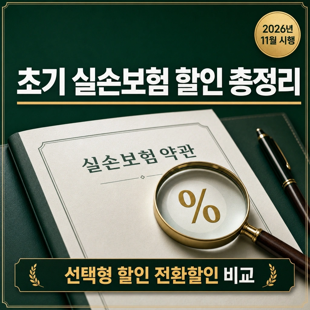 초기 1·2세대 실손보험 할인 총정리